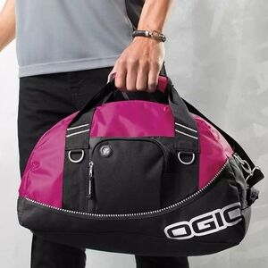 OGIO Black and Pink Men’s Duffel Bag